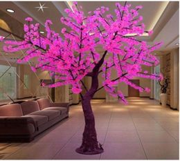 LED Cherry Blossom Tree Wedding Garden Holiday Light square Decor Outdoor Indoor led tree lights waterproof H2m pink2475562