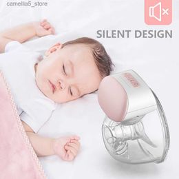 Breastpumps Electric Breast Pumps Portable Hands Free Wearable Breast Pump Silent Comfort Breast Milk Extractor Collector hands BPA-free Q231120