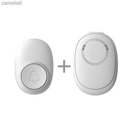 Doorbells Intelligent Wireless Doorbell Home Welcome Doorbell Waterproof 300m Remote Smart Door Bell Chime EU UK US Plug OptionalL231120