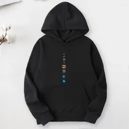 Men's Hoodies Unisex Hoodie Fashionable Oversize Vibrant Painted Design Solid Color Long Sleeve For Autumn Winter Streetwear Men