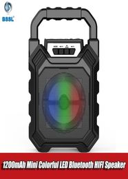 Portable Wireless Bluetooth Karaoke Speaker 3D Outdoor Bicycle Loudspeaker System Bass Subwoofer Microphone HandsUSBTF Card4014559