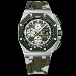 Ap Swiss Luxury Watch Royal Oak Offshore Series Precision Steel Automatic Mechanical Watch Men's Watch 26400so Oo A055ca.01 Watch 26400so Oo A055ca.01 Zzvv