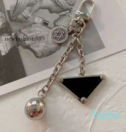 Fashion Men's Keychain Female Couple Handmade Lock Keychain Bag Pendant Hanging Rope Phone