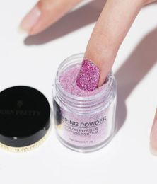 Holographic Dip Nail Powders Gradient Dipping Glitter Decoration Lasting than UV Gel Natural Dry Without Lamp Cure2860527