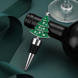 Preservation Stopper Red Wine Stopper Party Alloy Christmas Tree