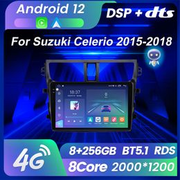 Android 12 Car Dvd Radio Stereo for SUZUKI CELERIO CULTUS 2015-2018 Multimidia Video Player DSP Carplay GPS Navigaion