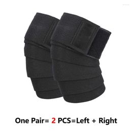 Knee Pads Professional Weightlifting 2m Elastic Wrap Fitness Support Brace Heavy Weight Squat Training