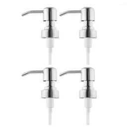 Liquid Soap Dispenser 4 Pcs Hand Sanitiser Lids Pump Bottle Head Press Bathroom Accessories