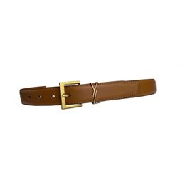 YS Letter Belt Designer Classical Luxury For Belt Women Genuine Leather 3.0cm Width High Quality Men Designer Belts Versatile