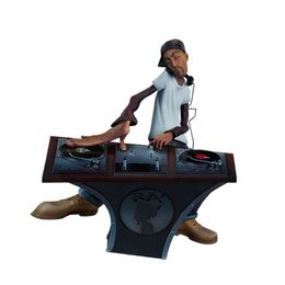 Decorative Objects Figurines The Elements of HipHop Artist Statue DJ Break Dance Modelling Resin Desktop Home Decoration Classic Rapper Sculpture 230419