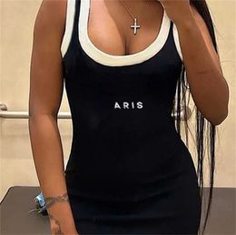 Fashion Long Dress Sleeveless Dresses Women Slim Straight Ankle-length Long Dress Lady Blue Plus Size Party black One piece Blouse Sexy Clubwear Skirts