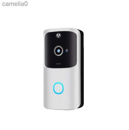 Doorbells Smart WiFi Video Doorbell Camera Visual Intercom With Chime Night vision IP Door Bell Wireless Home Security CameraL231120