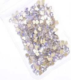 20Pcs Nail Crystal Moonlight Glass Stones Strass Non fix Nail Rhinestones For Art Decoration Shinny AB Charms JZ166594623