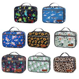 Storage Bags Lunch Bag Kids Girl Cartoon Insulated Thermal Food Lunchbox Picnic Supplies Cooler BagsStorage