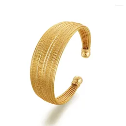 Bangle Women's Bracelet Romantic Personality Trend Multi-Layer Opening Wide Type Jewellery Accessories