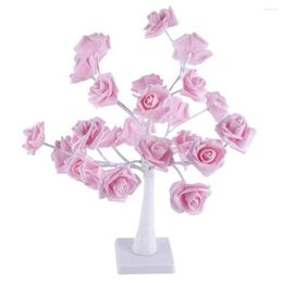 Night Lights Eye-catching LED Tree Lamp Always-on Function Table Battery-operated Create Atmosphere