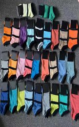 With Paperboard Letter Pink Black Unisex Ankle Socks Sports Cheerleaders Short Sock Girls Women Cotton Sports Socks Multicolors6572404