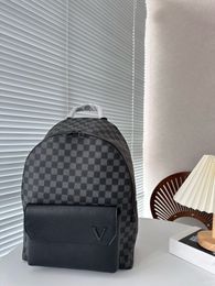 23SS Men's Luxury Designer High Appearance Level Backpack Tote Bag Men's Business Bag Book Bag Travel Bag High-end Outdoor Backpack Large Capacity 41CM