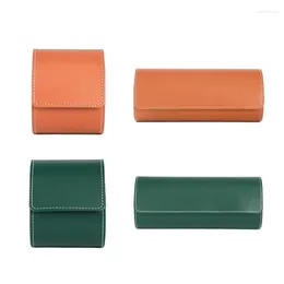 Jewellery Pouches 1/3 Slots Portable Watch Storage Box Vintage Leather Watches Roll Travel For Case Wristwatch Boxes