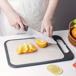 1pc, Chopping Board, Metal Cutting Board, Stainless Steel Cutting Board, Double-Sided Chopping Board, Kitchen Cutting Board For Fruit Vegetable And Meat