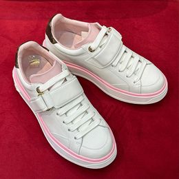Famous designer ladies shoes High Quality TOP Cowhide Women Sneakers elaborate all match Office casual shoes