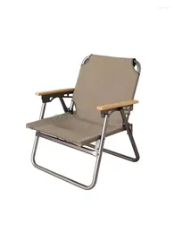 Camp Furniture Outdoor Folding Chair Ultra Light Aluminium Stool Portable Camping