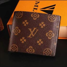 Designer wallet Luxury short Wallets Card Holders Famous for Men women purse Clutch Bags with gift box 60223