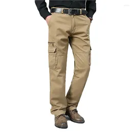 Men's Pants Mens Joggers Cargo Fashion Tactical Sweatpants Casual Workout Slim Fit Trousers With 7Pockets Mountaineering