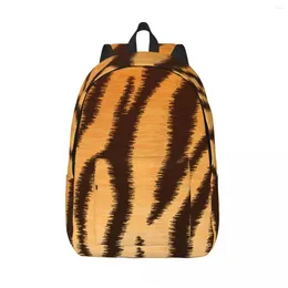 Backpack Tiger Skin Hide Male School Student Female Large Capacity Laptop