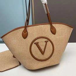 Quality Tote Bag Designer Large small Handbag fashion Travel 2pcs Beach Bags Detachable Straw Bags Cool Women Bags Classic Shoulder Bags Crossbody Bags for Mommy