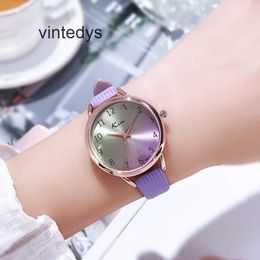 Designer Quartz Watches Card Riddle Small Fresh and Temperament Female Watch Student Digital Waterproof Quartz for Junior High School Students