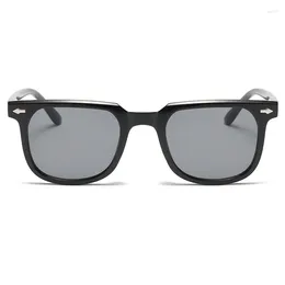 Sunglasses Fashion Large Frame Women's Personalised Minimalist Style Retro High Quality Sun Glasses UV400