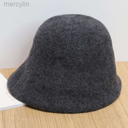 Viviennewestwood Designer Viviene Westwood Hat Caps Autumn and Winter Hat Saturn Embroidered Pure Wool Fisherman Hat Versatile Pot Hat