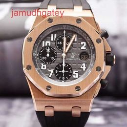 Ap Swiss Luxury Watch Collections Tourbillon Wristwatch Selfwinding Chronograph Royal Oak and Royal Oak Offshore for Men and Women 18K 42mm 25940OK.OO.D002CA.01 DSGG