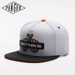 Ball Caps PANGKB Brand WHIY YOU CAP white Hip Hop sports snapback hat men women adult outdoor football casual sun baseball cap bone J230421