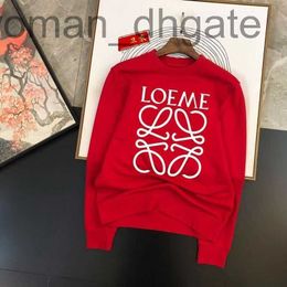 Men's Hoodies & Sweatshirts Designer Luxury Loes Classic Autumn Winter Sports Sweater Youth Men's Print Letter Loose Round Neck Top Fashion W7KS