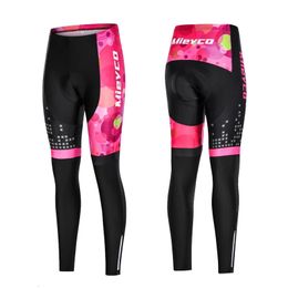 Cycling Pants Women Cycling Pants Long Leggings Ciclismo Breathable Mountain Bicicleta Tights with 5D Gel Padded Trousers Cycle Clothing 231120