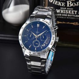 Top Brand WristWatches Men Women Watches Six needles Quartz Watch 1853 Luxury wrist-watch Steel Strap Fashion PRX designer watches bracelet tis09