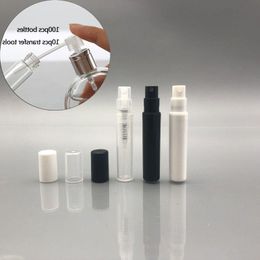 3ML/3Gram Refillable Plastic Spray Empty Bottle Mini Small Round Perfume Essential Oil Atomizer Container For Lotion Skin Softer Sample Ccot