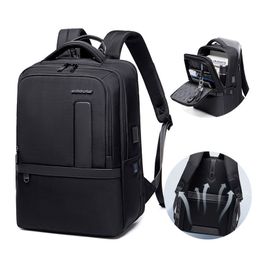 Backpack For Travelling Mens BackPacks Business expandable Laptop Backpack Bag With USB Charging Port mochila