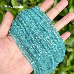 Loose Gemstones Natural Apatite 3.5-4 1.5-2mm Irregular Smooth Beads For Jewelry Making DIY Bracelets Necklace Wholesale