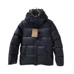 Coats Designer Women Down Jacket Winter New Men And Women Removable Short sleeved Thickened Couple Style Burberr 4H1AO