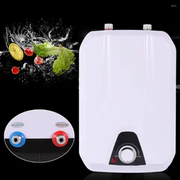 Kitchen Faucets 110V Electric Water Heater Electrical 8L/2.2GL Tank For Washing Faucet 1500W IPX4 Water-Proof Level