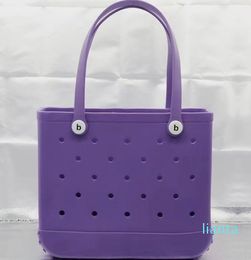 mens basket PVC plastic travel Cross Body gym summer satchel handbags cosmetic Clutch hand bag