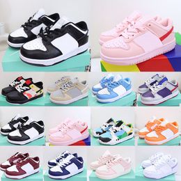 2023 crianças sapatos para meninos meninas preto branco panda chunky atlético ao ar livre casual moda tênis crianças caminhada criança treinadores esportivos eur 22-35