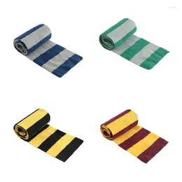 Scarves Warm And Comfortable Striped Scarf For Kids Suitable Winter Christmas Dropship