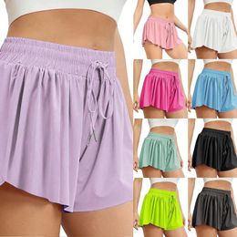 Active Shorts Women's High Waist Workout For Exercise Yoga And Fitness Work Pants Women Office Athletic Skirt With Leggings Girls