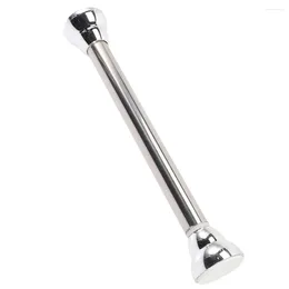 Shower Curtains Replaceable Curtain Rod Pole Clothes Rail Fixed Home Supply Stainless Steel Tension