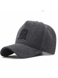 Ball Caps Big Head Man Large Size Wool Baseball Hats Male Outdoors Plus Size Felt Sport Caps Dad Oversize Trucker Cap 5660cm 6065cm J230421