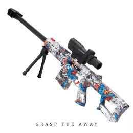 Barrett Gel ball launcher Manual Toy Gun Paintball Hydrogel Guns Rifle Sniper for Adults Boys Birthday Gifts